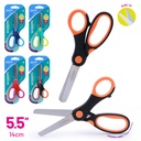 SCHOOL SCISSORS, COLORED HANDLE, 5.5", 1 PIECE 