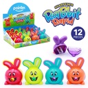 PENCIL SHARPENERS, ONE HOLE, RABBIT-SHAPED,  BOX OF 12 PIECES