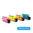 PENCIL SHARPENERS, ONE HOLE, MOTORCYCLE-SHAPED, BOX OF 24 PIECES