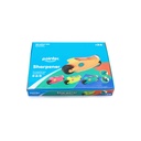 PENCIL SHARPENERS, ONE HOLE, MOTORCYCLE-SHAPED, BOX OF 24 PIECES