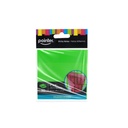 STICKY NOTES, NEON TRANSLUCENT,  3X3", SET OF 50 SHEETS
