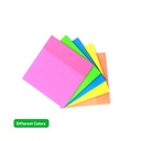 STICKY NOTES, NEON TRANSLUCENT,  3X3", SET OF 50 SHEETS