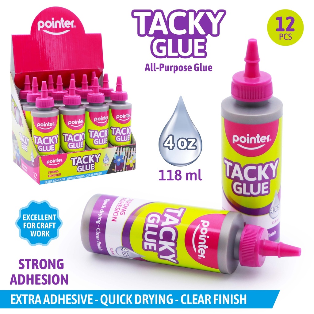 TACKY GLUE, 118ML,4OZ