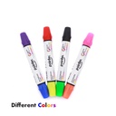 WHITEBOARD MARKERS, ROUND DOUBLE TIP, SET OF 4 PIECES