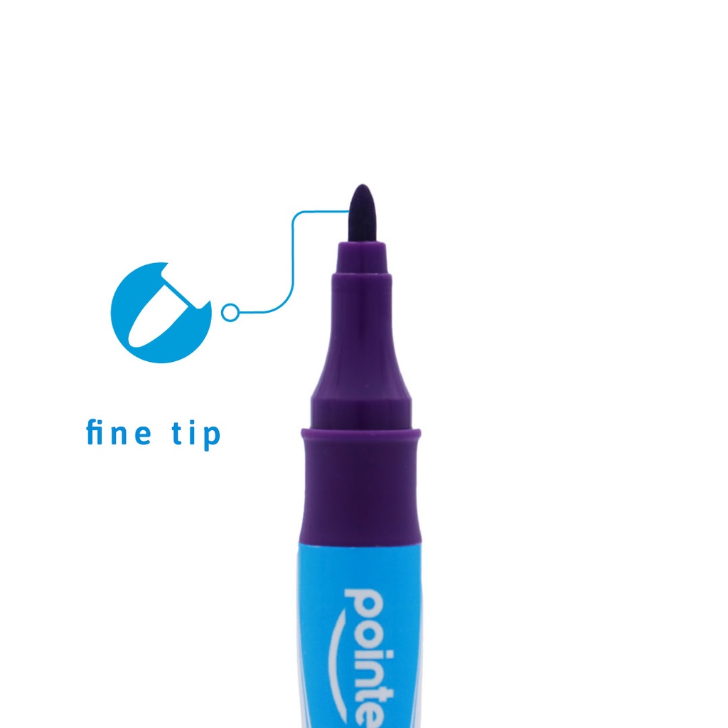 DUAL TIP MARKERS, SCENTED , FOR CHILDREN, SET OF 12 PIECES