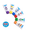 FINGER PAINT, WASHABLE, 2OZ EACH, SET OF 6 COLORS