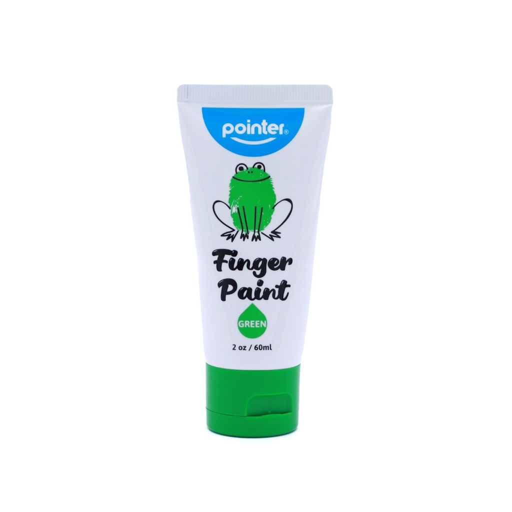 FINGER PAINT, WASHABLE, 2OZ EACH, SET OF 6 COLORS