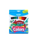 COLORED PENCILS, INTENSE, HEXAGONAL, SET OF 24 COLORS