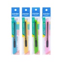 UTILITY KNIFE, PASTEL BODY, 9MM, 1 PIECE