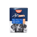 SKETCH PAD, 9X 12", TOP SPIRAL BOUND, 80 DETACHABLE SHEETS, 100 G/M²,