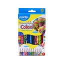 COLORED PENCILS, RAINBOW, JUMBO, SET OF 12 COLORS
