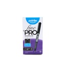 PENS, FINE PRO, ROLLERBALL, BLACK COLOR, 0.5 MM, BOX OF 12 PIECES