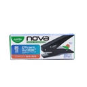 STAPLER, NOVA METALLIC, BLACK, HANDHELD PLIER, HALF STRIP, 30 SHEETS,