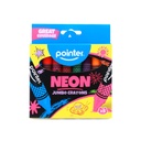 CRAYONS, JUMBO, NEON, SET OF 8 COLORS