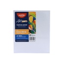CANVAS PANEL, 8X10", 100% COTTON, PACK OF 12 PCS