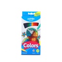 COLORED PENCILS, INTENSE, HEXAGONAL, SET OF 12 COLORS