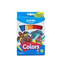 COLORED PENCILS, INTENSE, HEXAGONAL, SET OF 36 COLORS